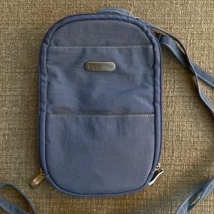 Baggallini blue nylon crossbody